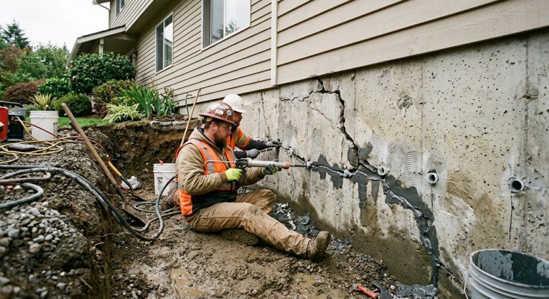 Basement Foundation Repair in Byron, GA