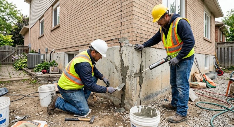 Building Foundation Repair in Bonaire, GA