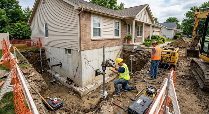 Building Foundation Repair in Cochran, GA