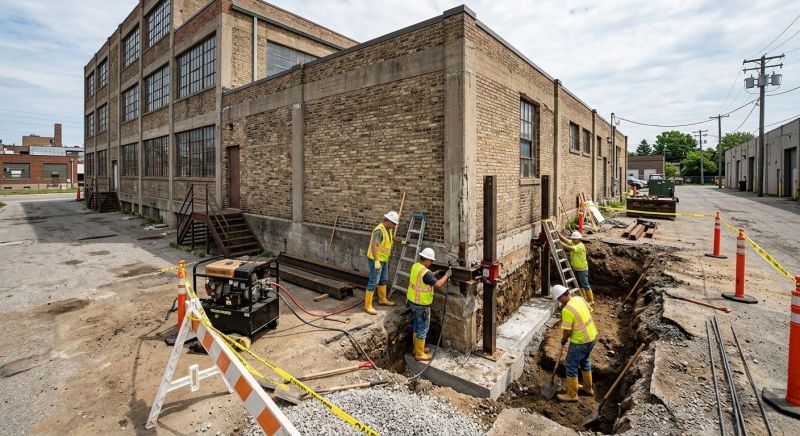 Commercial Foundation Repair in Warner Robins, GA