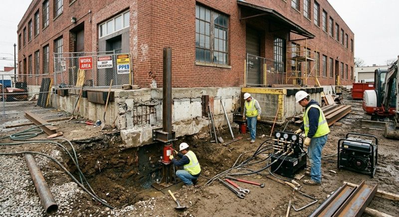 Commercial Foundation Repair in Warner Robins, GA