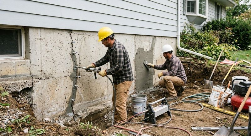 Concrete Foundation Repair in Byron, GA