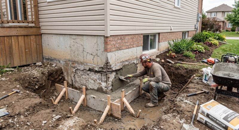 Concrete Foundation Repair in Byron, GA