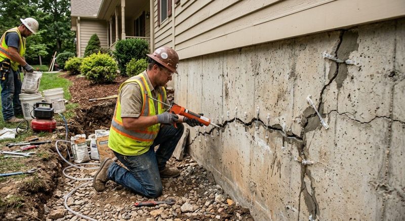 Cracked Foundation Repair in Fort Valley, GA
