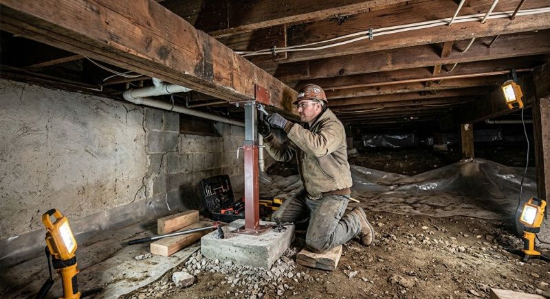Crawlspace Foundation Repair in Houston County, GA