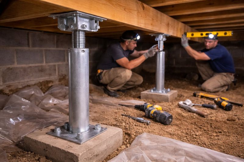 Crawlspace Structural Repair in Warner Robins, GA