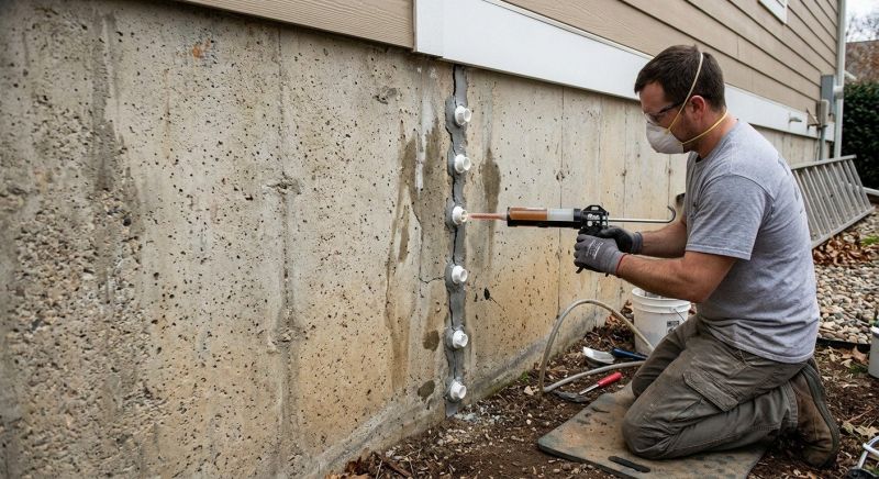 Foundation Cracks Repair in Warner Robins, GA