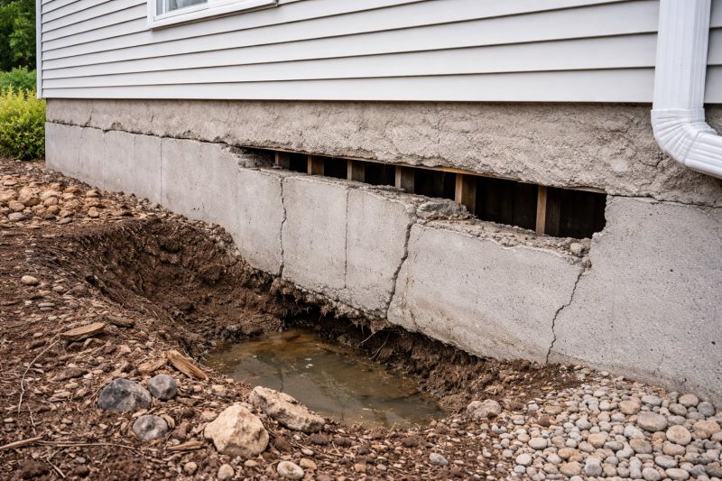 Foundation Damage Repair in Byron, GA