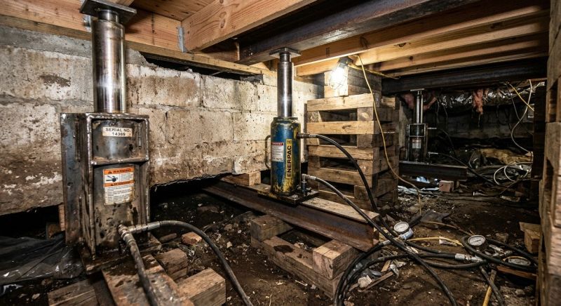 Foundation Jacking in Bonaire, GA