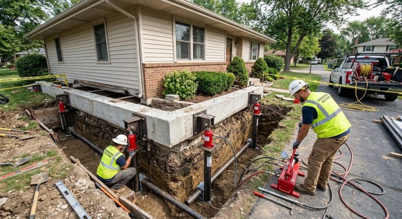 Foundation Jacking in Cochran, GA