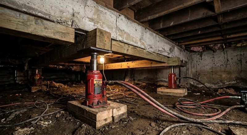 Foundation Jacking in Fort Valley, GA