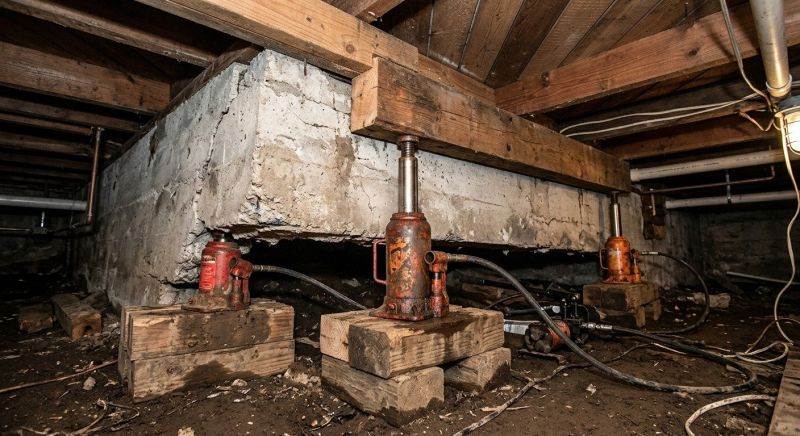 Foundation Jacking in Hawkinsville, GA