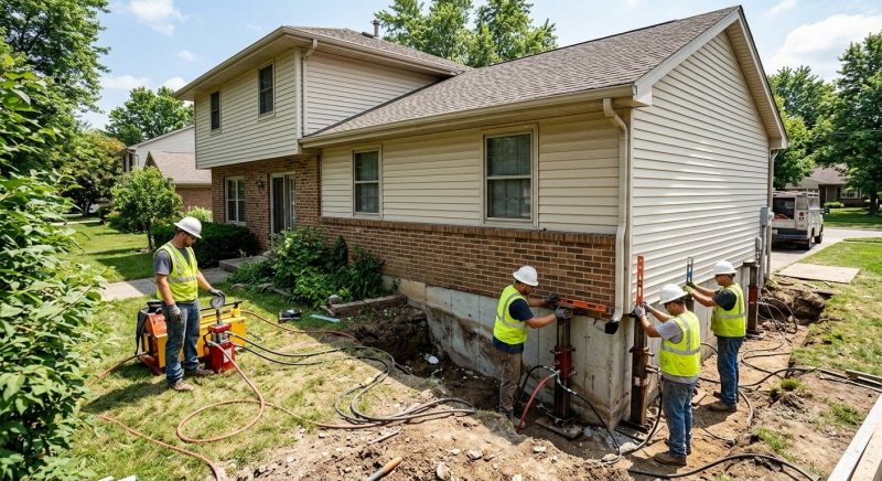 Foundation Jacking in Houston County, GA