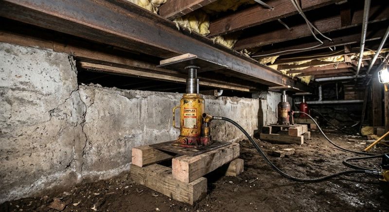 Foundation Jacking in Warner Robins, GA