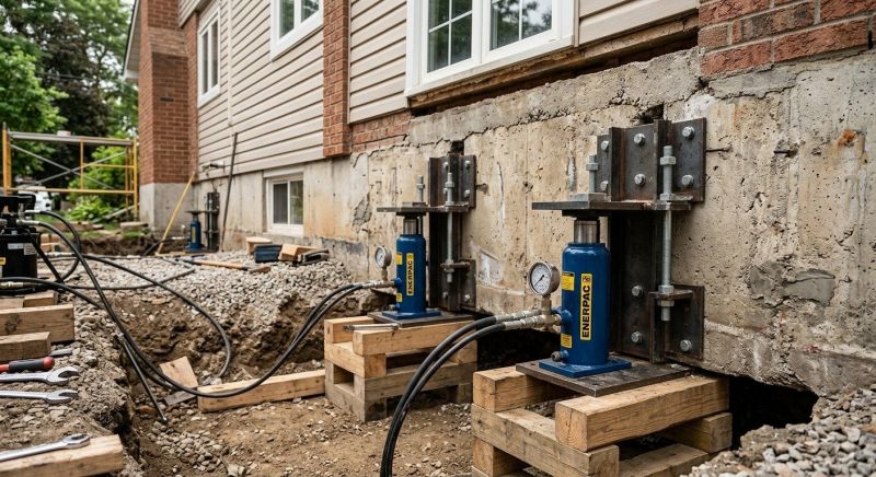Foundation Jacking in Warner Robins, GA