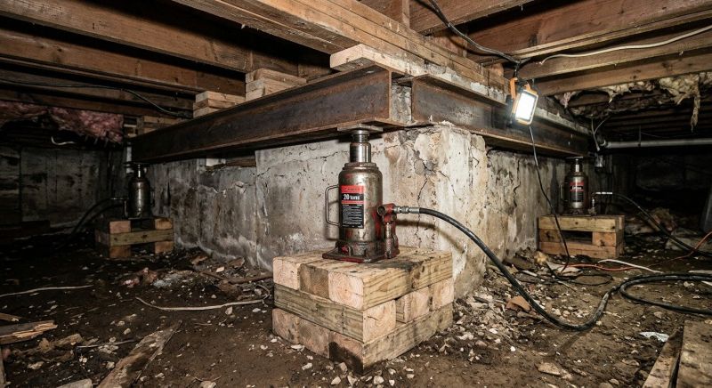 Foundation Jacking in Macon, GA