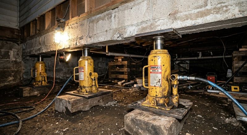 Foundation Jacking in Perry, GA