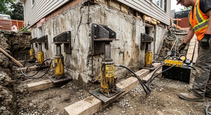 Foundation Jacking in Perry, GA