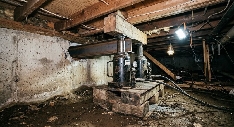 Foundation Jacking in Perry, GA