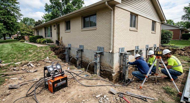 Foundation Pier Leveling in Warner Robins, GA