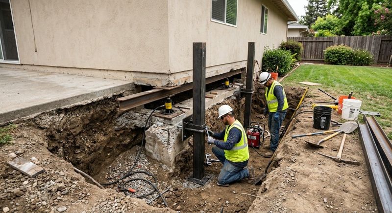 Foundation Pier Repair in Warner Robins, GA
