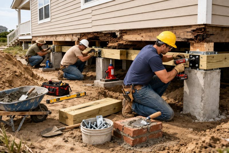 Foundation Raising in Unadilla, GA