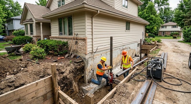 Foundation Repair in Unadilla, GA