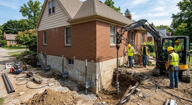 Foundation Stabilizing in Byron, GA