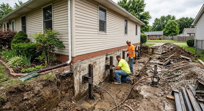 Foundation Stabilizing in Byron, GA