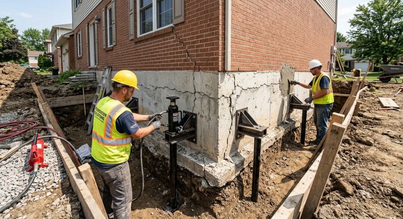 Foundation Structural Repair in Houston County, GA