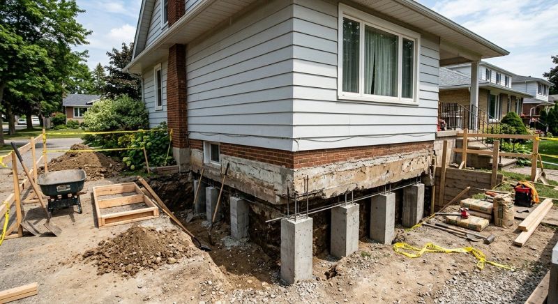 Foundation Underpinning in Warner Robins, GA