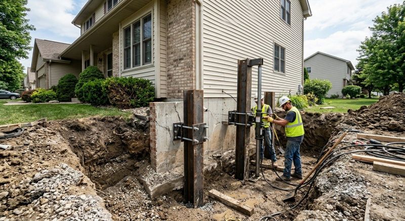 Foundation Underpinning in Warner Robins, GA