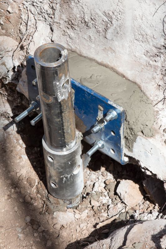 Helical Pile Installation in Warner Robins, GA