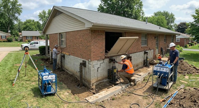 Home Foundation Leveling in Bonaire, GA