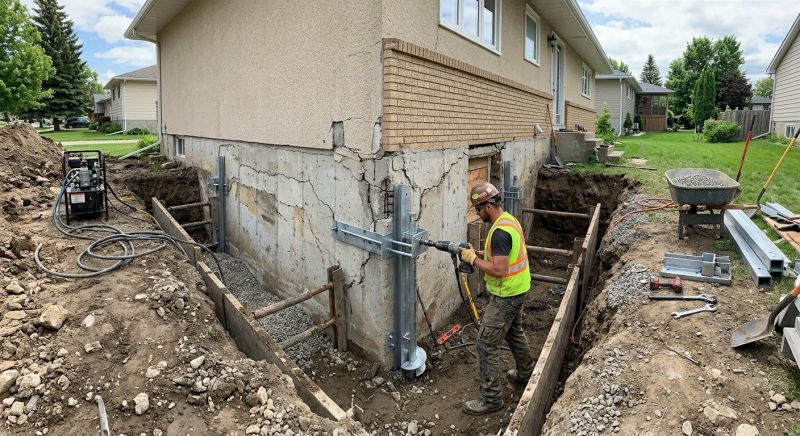 House Foundation Repair in Byron, GA