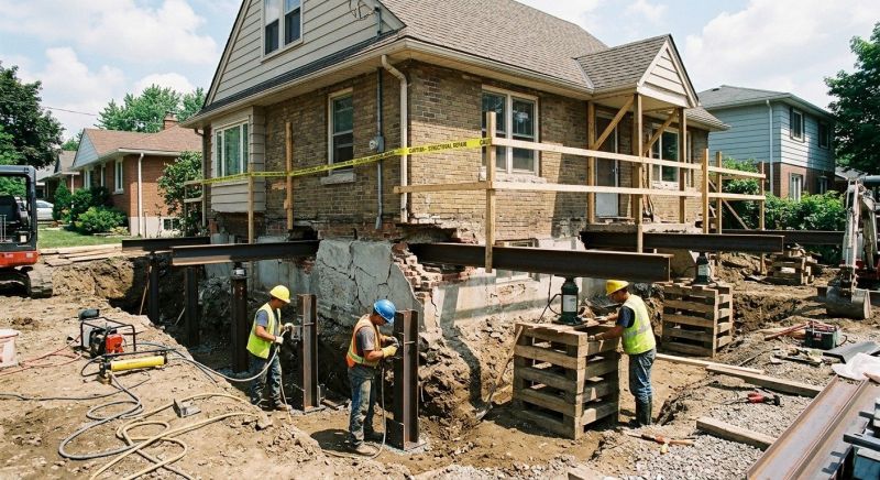 House Foundation Repair in Cochran, GA