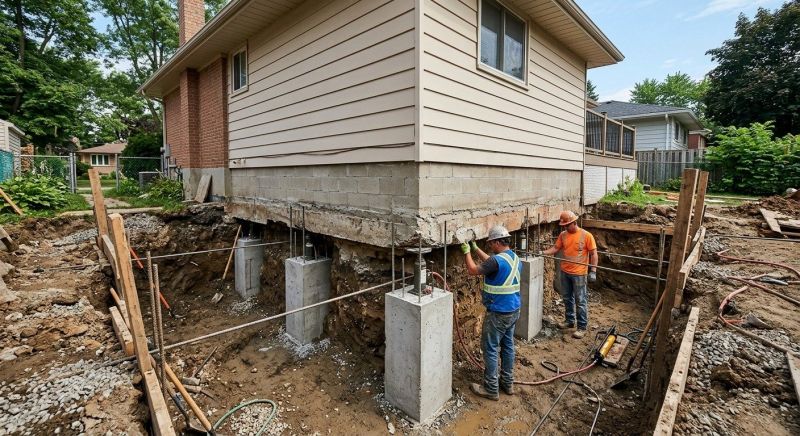 House Underpinning in Warner Robins, GA