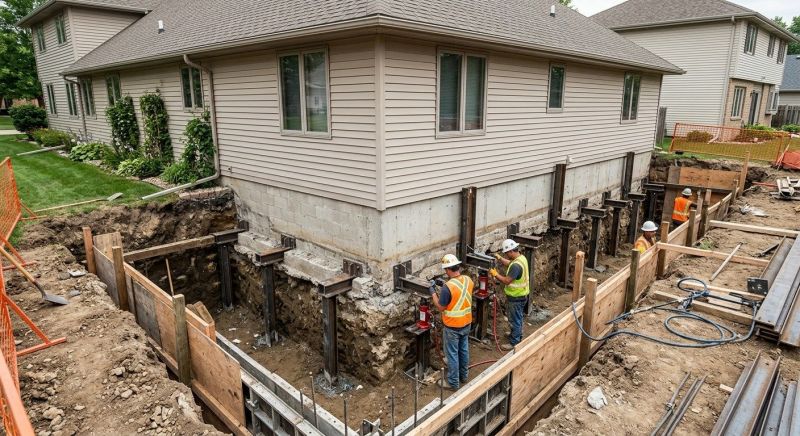 House Underpinning in Warner Robins, GA