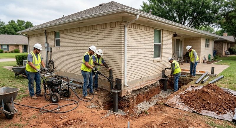 House Underpinning in Warner Robins, GA