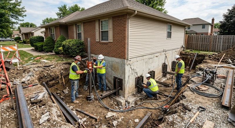 Residential Foundation Repair in Warner Robins, GA