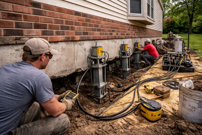 Settling Foundation Service in Unadilla, GA