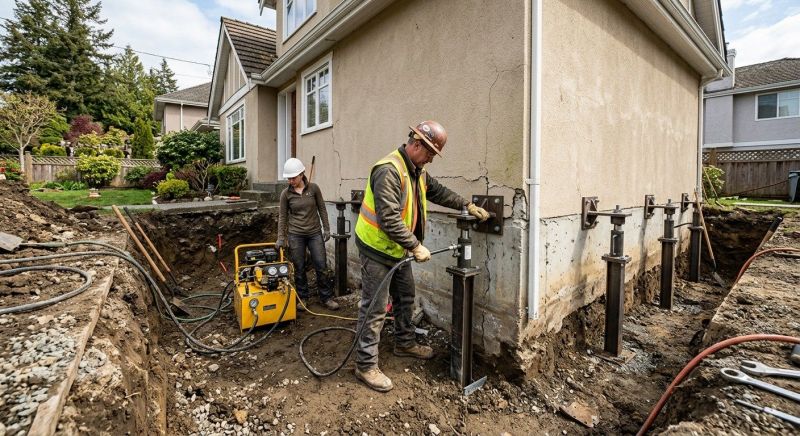 Sinking Foundation Repair in Fort Valley, GA