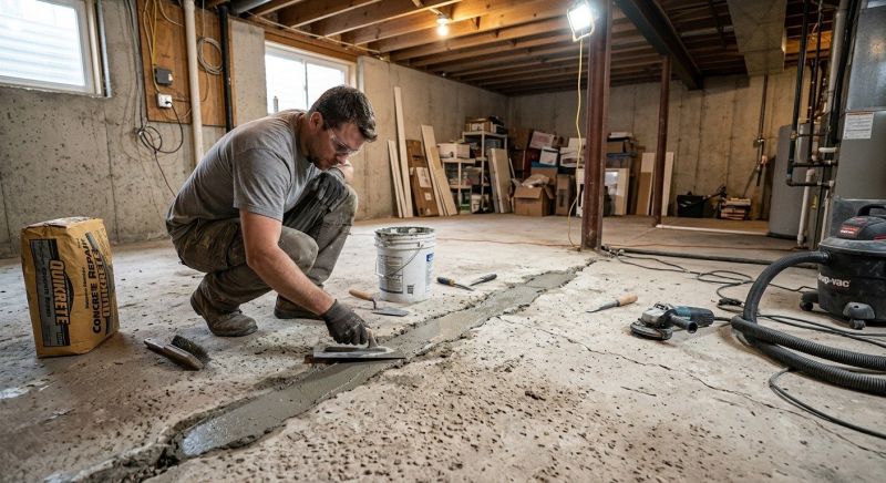 Slab Foundation Repair in Warner Robins, GA