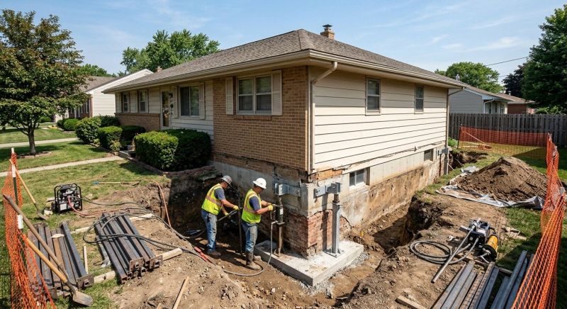 Structural Foundation Repair in Hawkinsville, GA