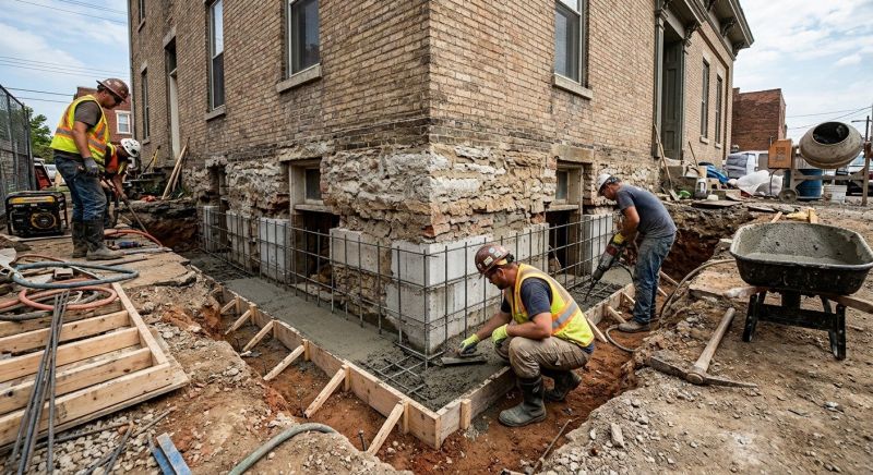 Structural Underpinning in Warner Robins, GA