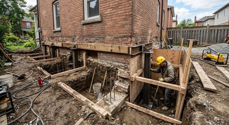 Underpinning Repair in Warner Robins, GA